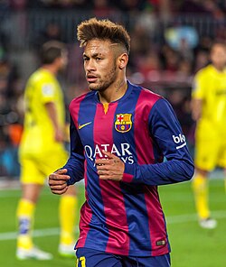 Neymar: Santos| World cup| Jersey| Team| Barcelona| PSG| Age