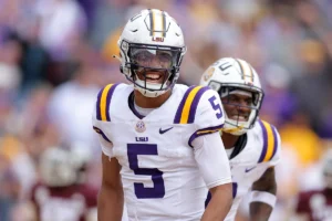 Jayden Daniels: LSU| Stats| DJ pickett lsu| Heisman| LSU jersey