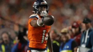 Courtland Sutton: What number is| Is playing tonight| Stats tonight