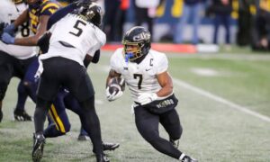 RJ Harvey: Height| Rushing yards today| What number is| How tall is