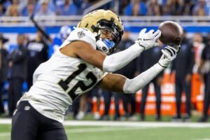 Chris Olave: Receiving yards today| Is playing tonight| Did get hurt
