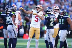 Mike Evans: Trevon diggs| How tall is| San francisco 49ers| Gif
